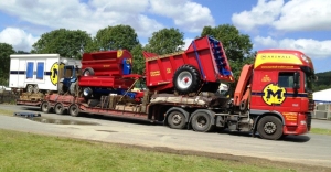 Marshall trailers at the Royal Welsh Show